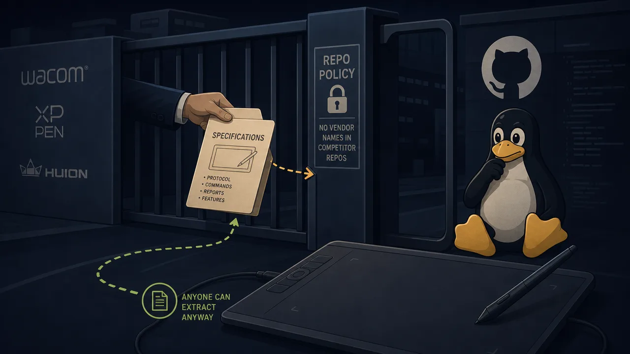 How a Repo Name Stalled Linux Drawing-Tablet Drivers
