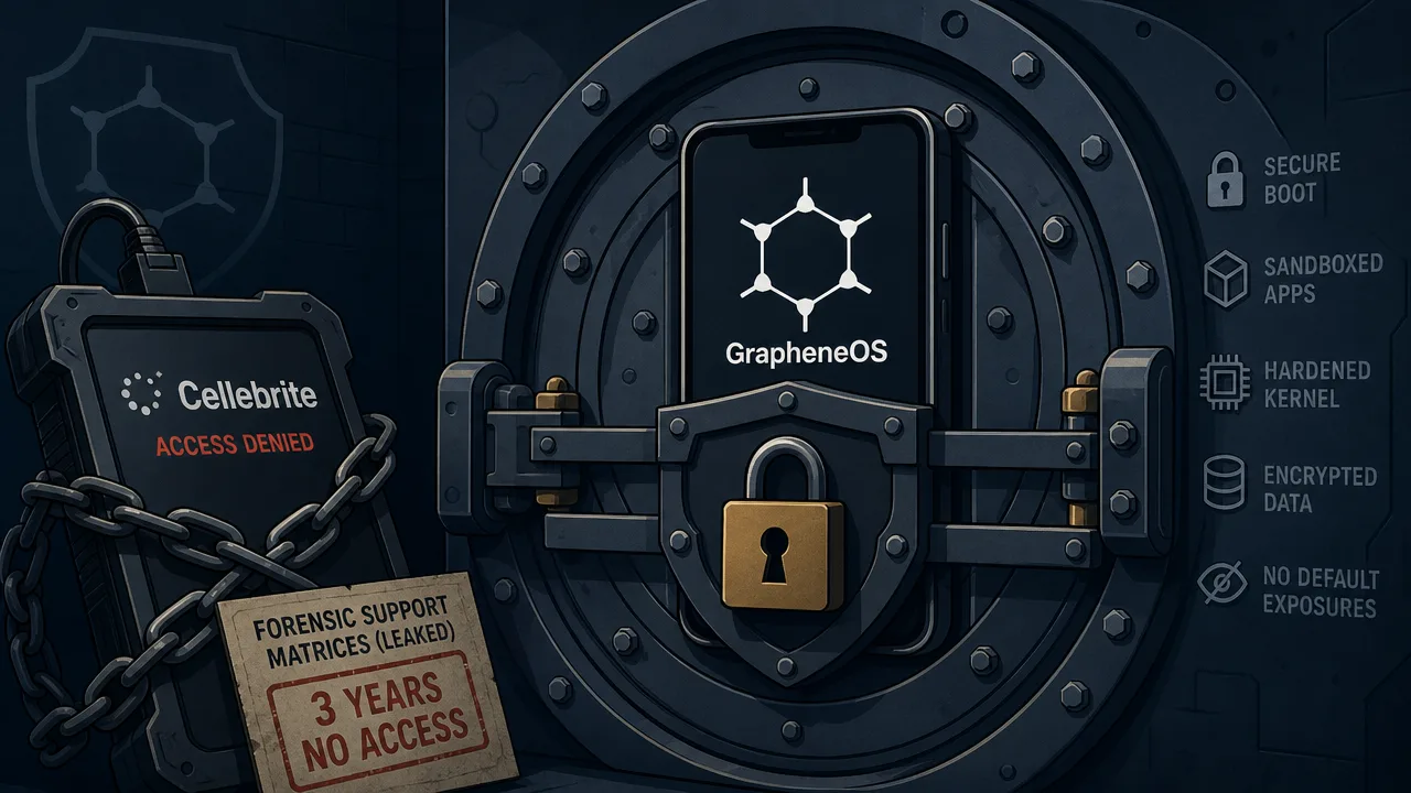How GrapheneOS Keeps Cellebrite Locked Out