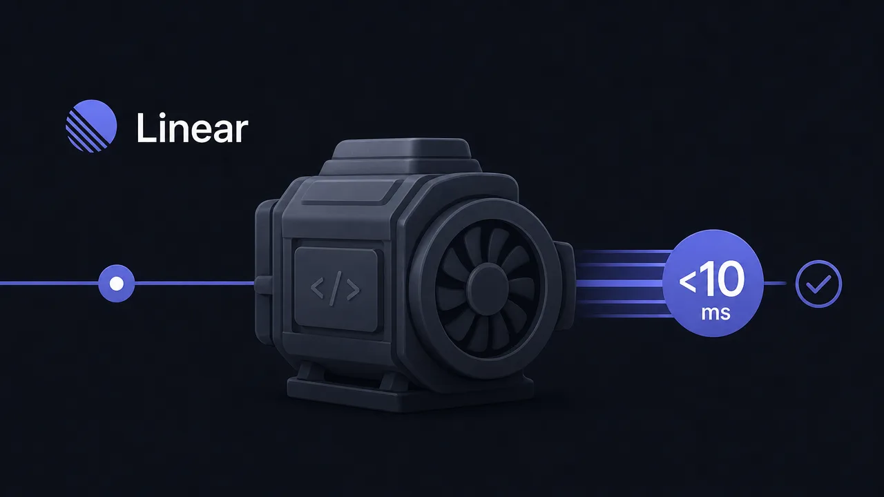 How Linear Gets to Sub-10ms UI Updates: The Architecture Behind the Speed