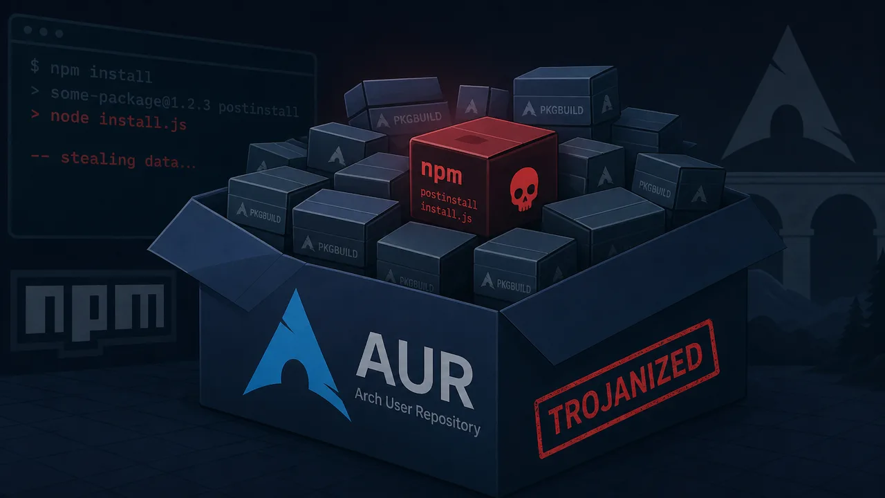 Hundreds of AUR Packages Trojanized with Malicious npm Dependency