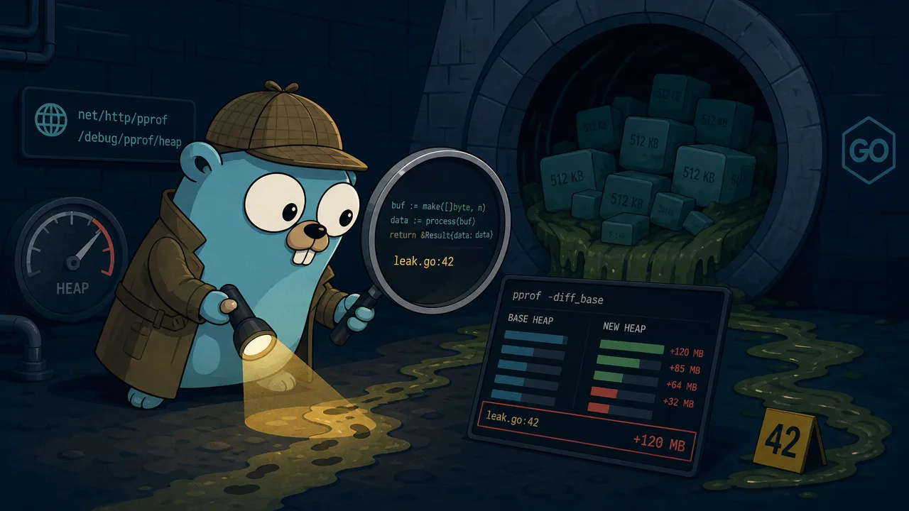 Hunt Down Go Memory Leaks with pprof and Live Heap Diffing