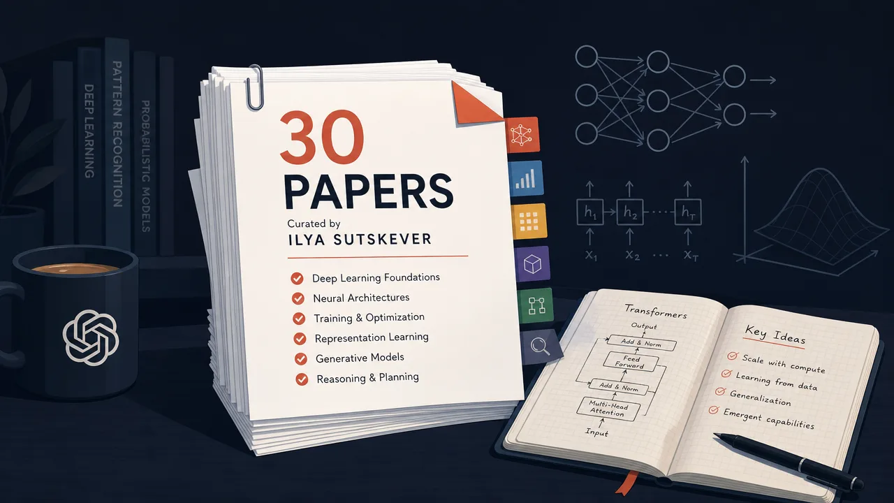 Ilya Sutskever's 30 Papers: The Developer Guide to ML Literacy