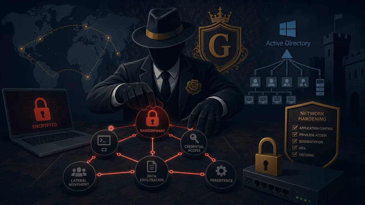 Inside 'The Gentlemen' Ransomware: TTPs, AI, and Network Hardening