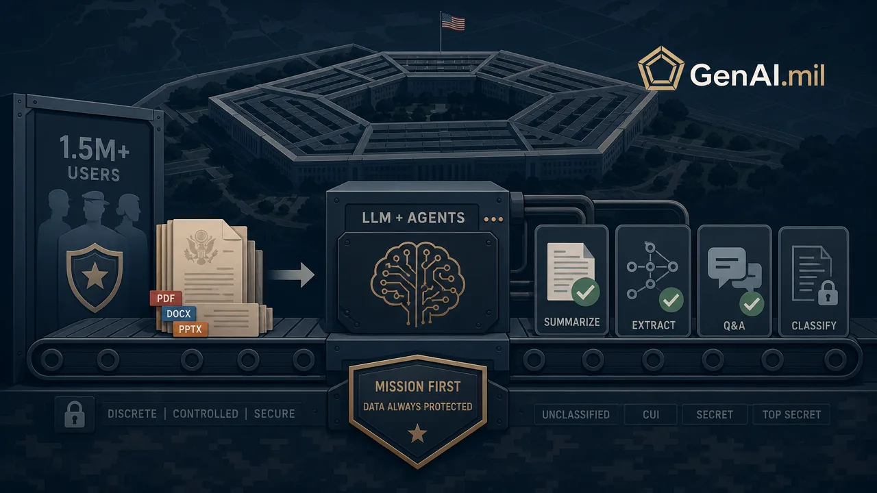 Inside the Pentagon's 1.5-Million-User Enterprise LLM Rollout