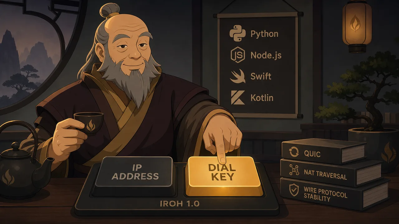 Iroh 1.0 Wants You to Dial Keys, Not IP Addresses