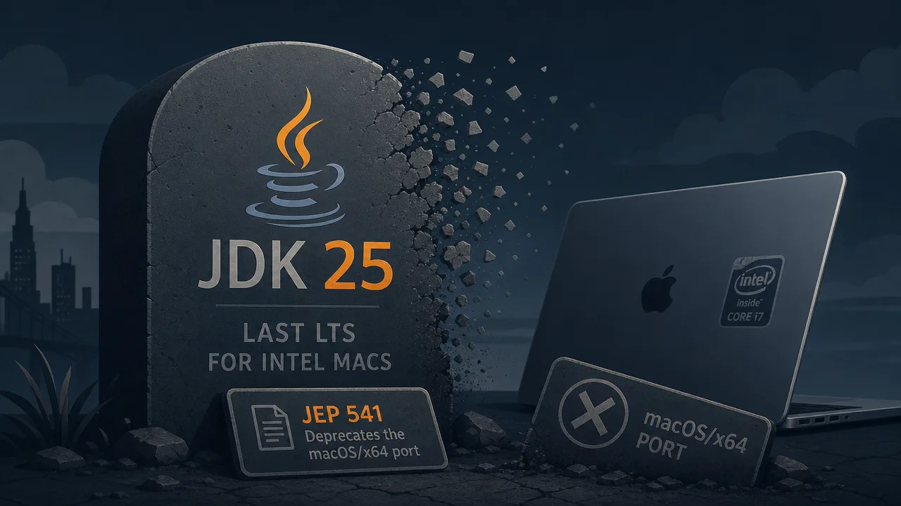 JDK 25 Is the Last Java LTS for Intel Macs