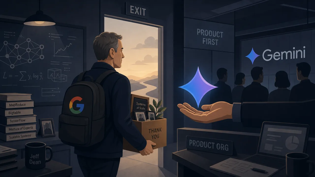 Jeff Dean's Exit Ends Google's Researcher-Led AI Era