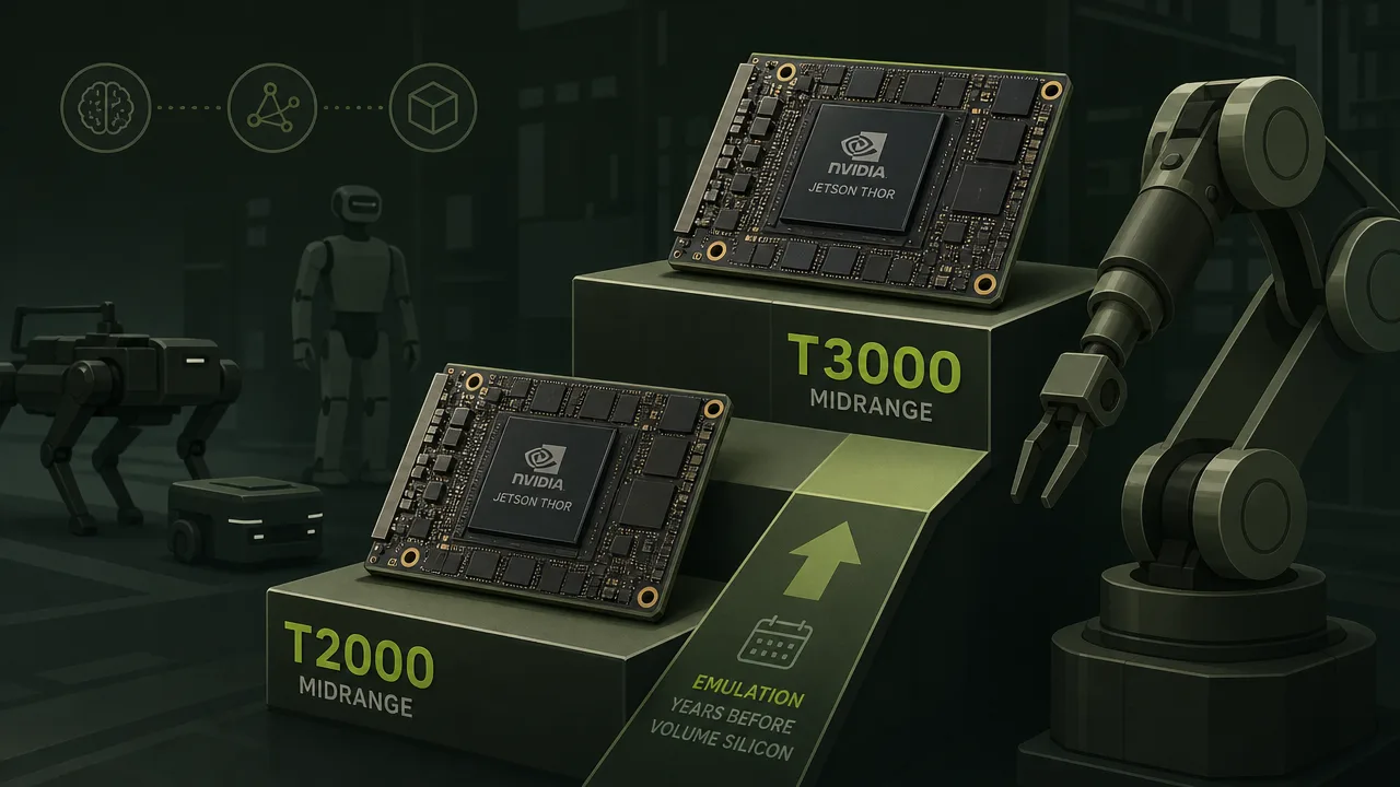Jetson Thor Midrange Modules Reset Edge Robotics Targets