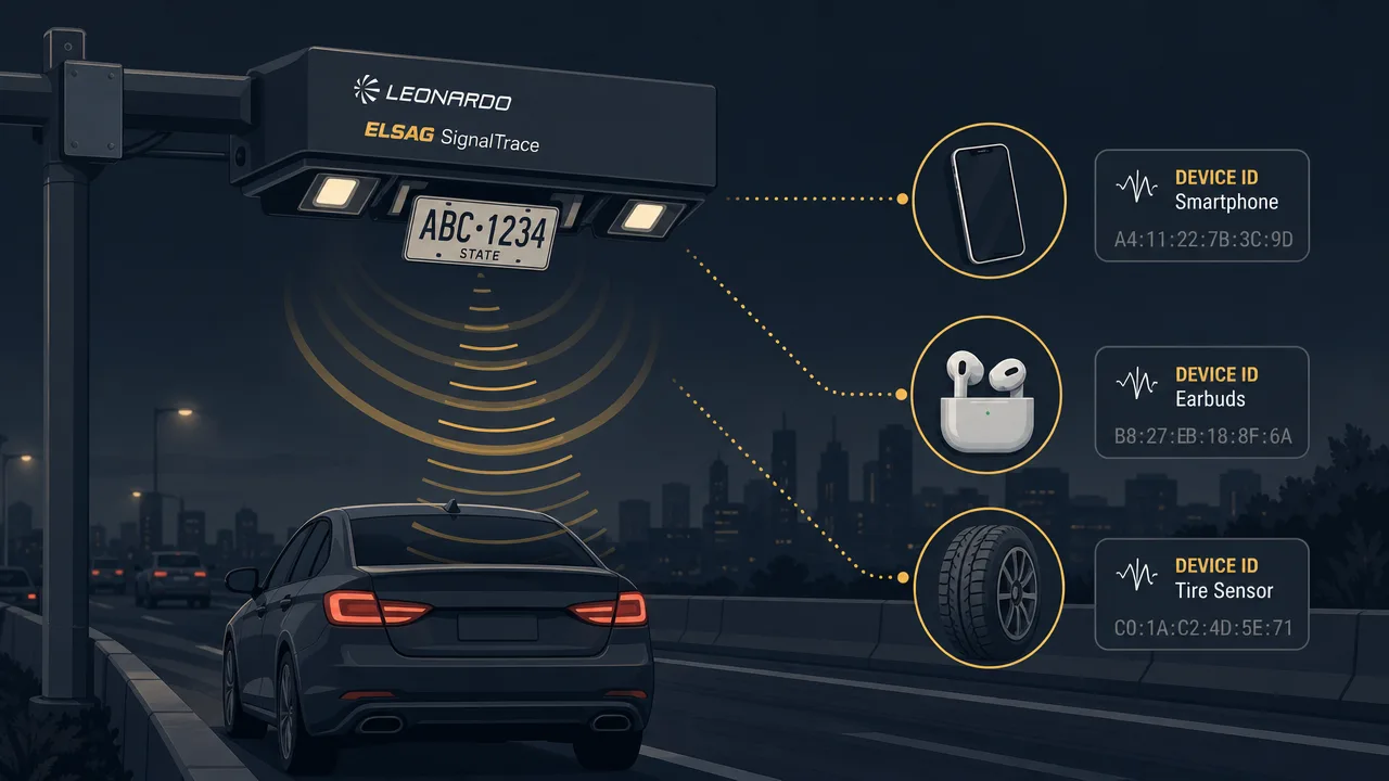 License Plate Readers Can Now Fingerprint Your Phone, Earbuds, and Tires