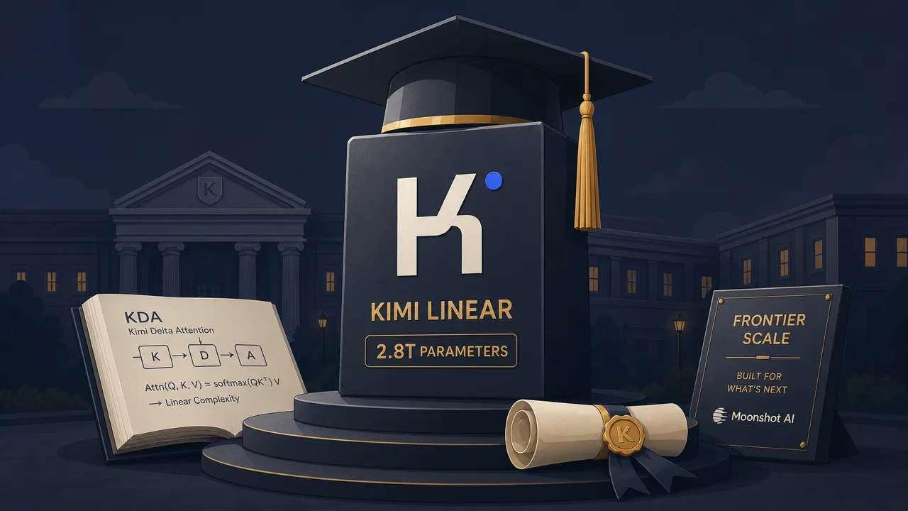 Linear Attention Just Graduated to Frontier Scale