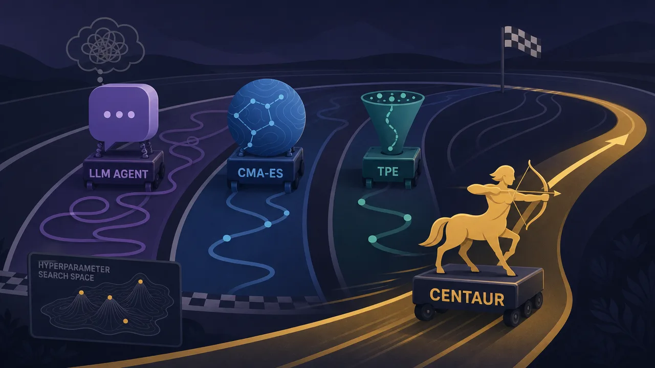LLMs vs. Classical HPO: Where AI Agents Fall Short — and How a Hybrid Wins