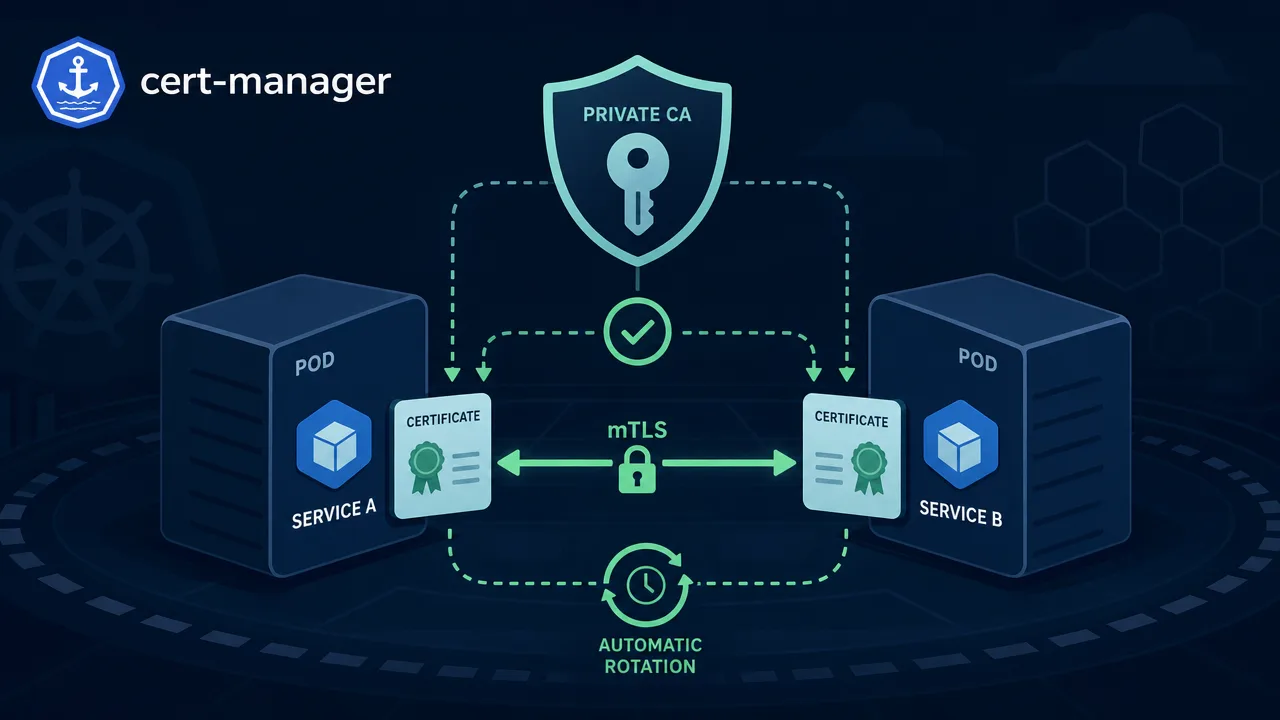 Lock Down Service-to-Service Traffic with mTLS via cert-manager