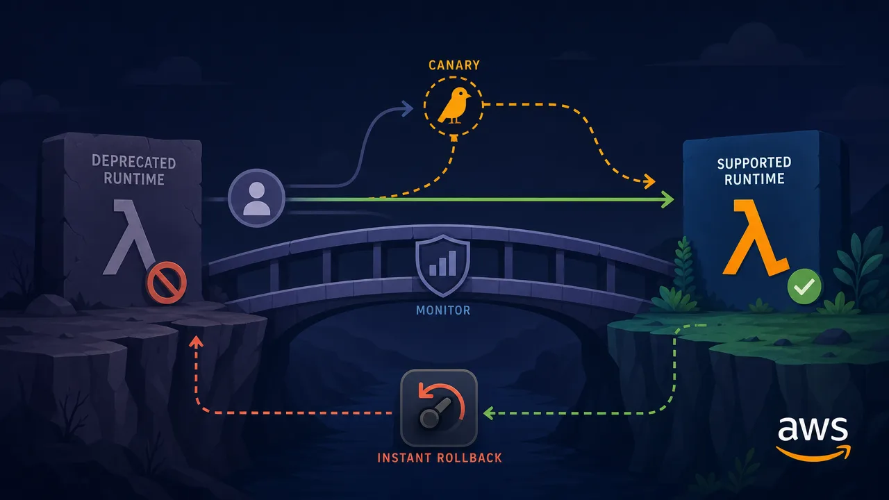 Migrate Off a Deprecated AWS Lambda Runtime Without Downtime
