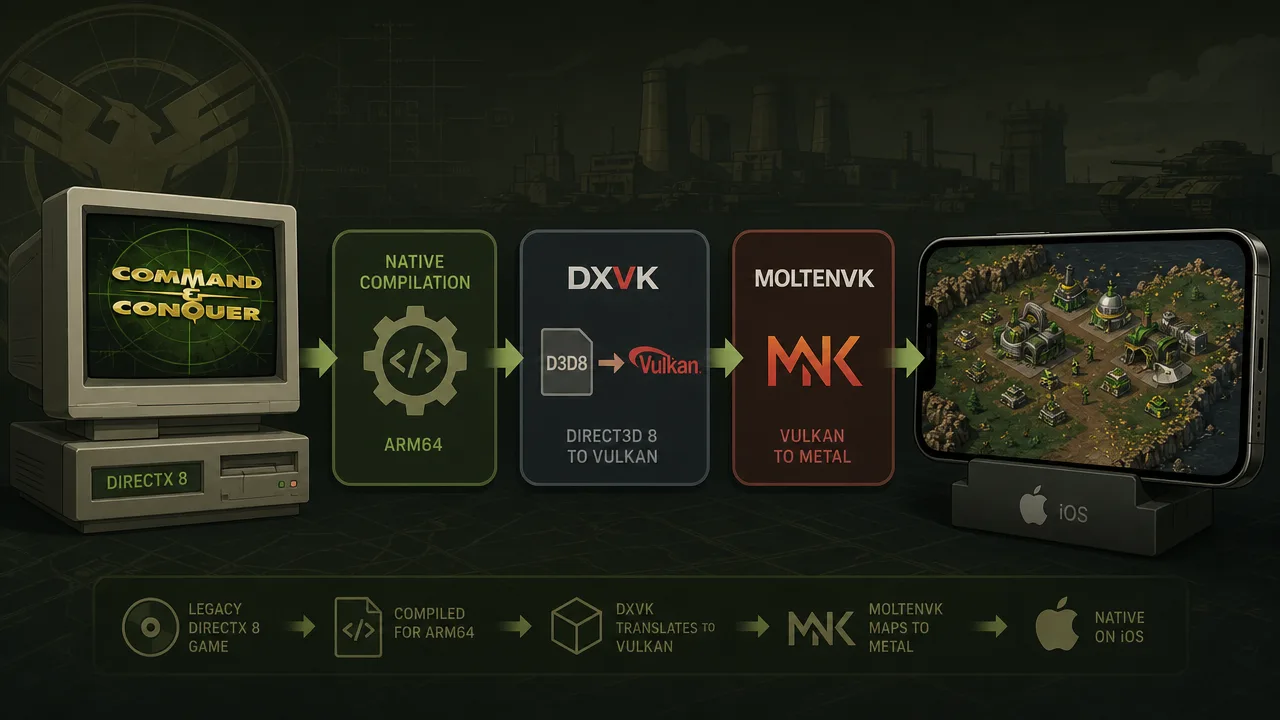 Native Command & Conquer on iOS: The Wild Stack Making It Happen