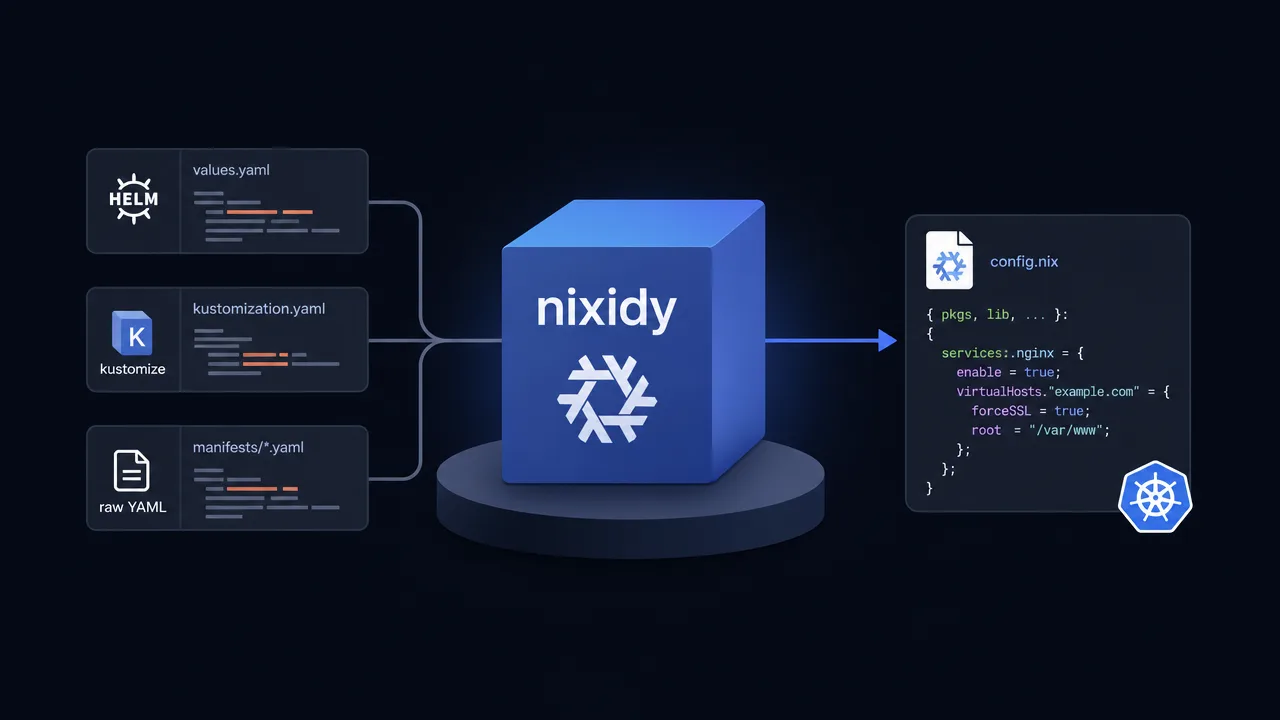 nixidy: Ditch the 600-Line Helm Values File, Use Nix Instead
