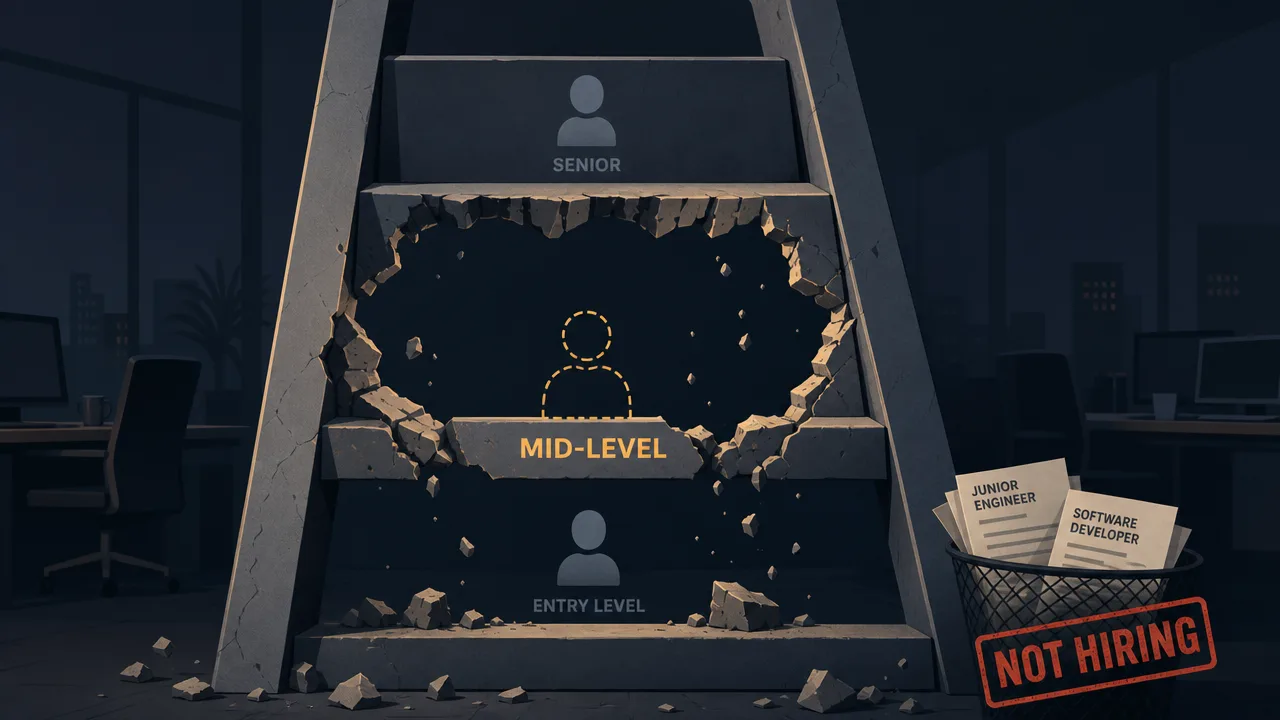 Nobody Is Minting Mid-Level Engineers Anymore