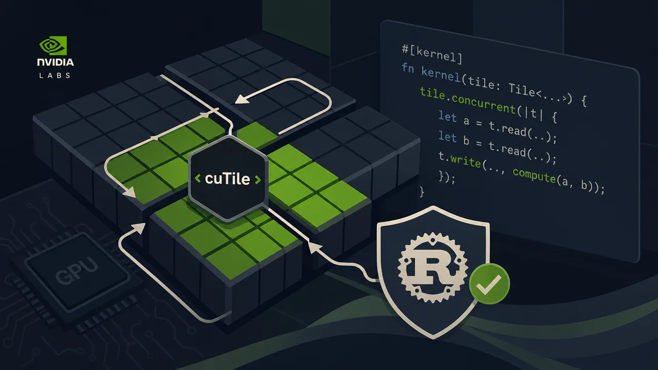 NVIDIA's cuTile Brings Fearless Concurrency to GPU Kernels in Rust