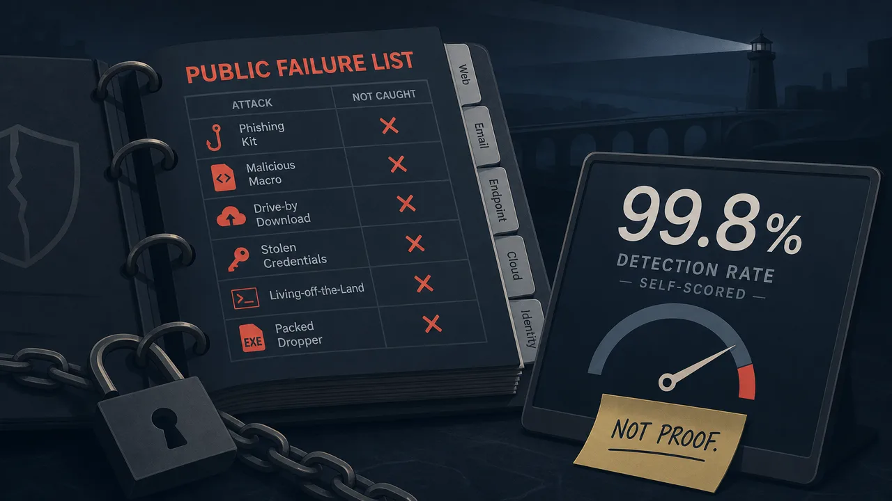 One Vendor Finally Published the Attacks It Can't Catch