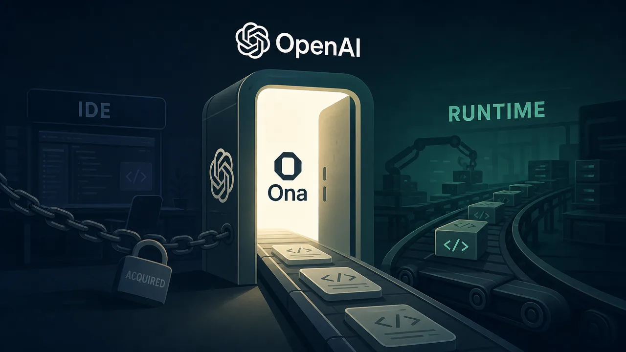 OpenAI Didn't Buy an IDE. It Bought the Runtime