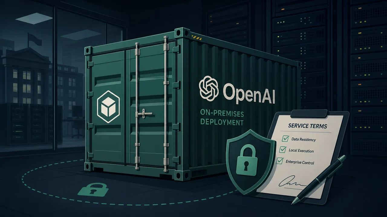 OpenAI Lays Legal Groundwork for On-Premises Enterprise Deployments
