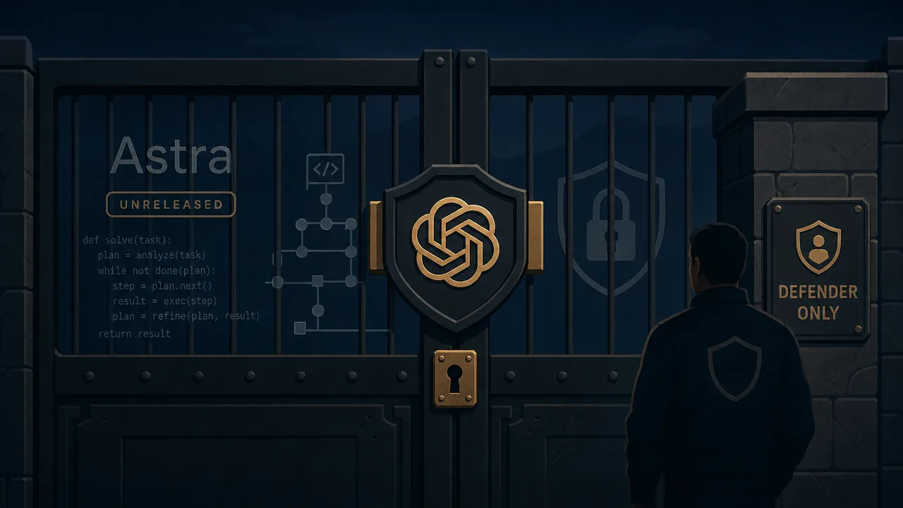 OpenAI Pulls Its Critical-Cyber Tripwire on Astra