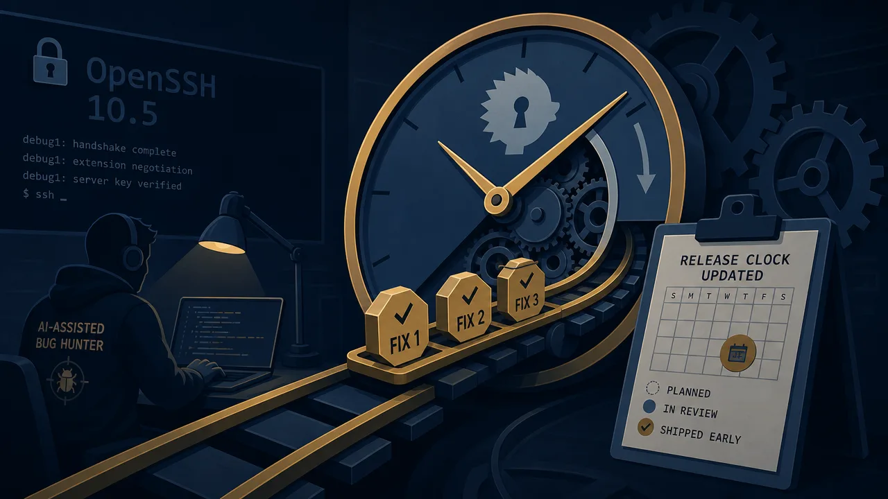 OpenSSH 10.5 Rewrites Its Release Clock for the AI Era