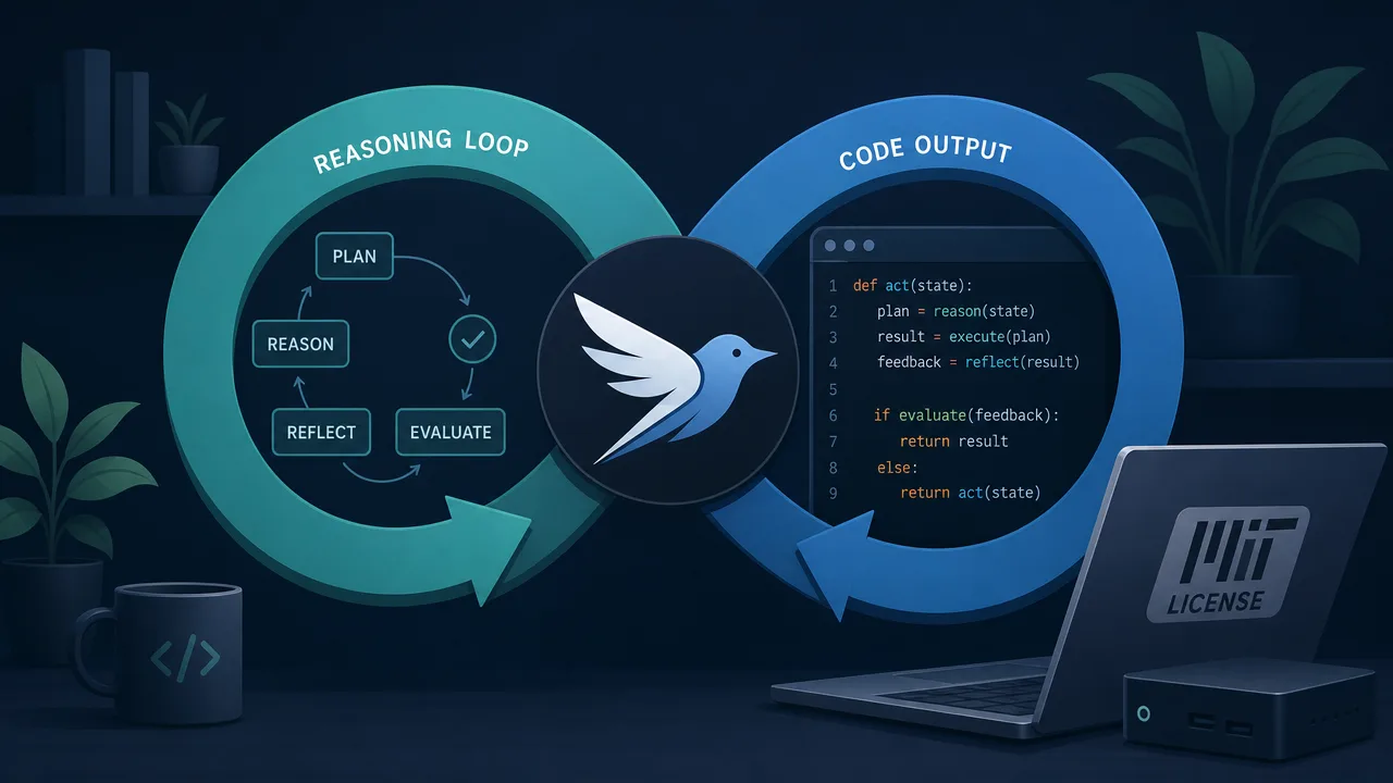 Ornith-1.0: Coding Models That Train Their Own Agent Scaffolds