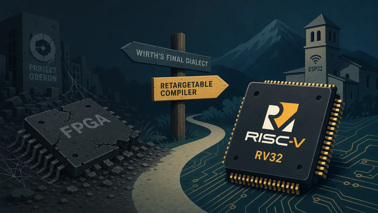 Project Oberon Ditches Its Dead FPGA for RISC-V