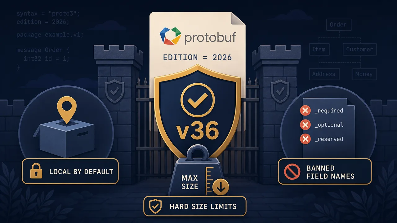 Protobuf v36 Makes Edition 2026 Strict by Default