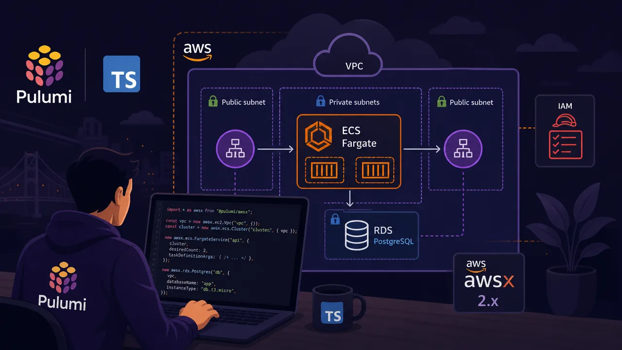 Provision a Production AWS Stack with Pulumi and TypeScript