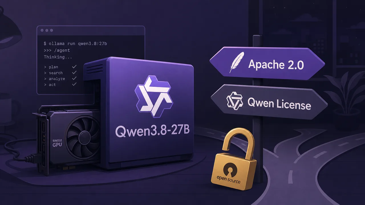 Qwen3.8-27B Is the New Default Local Model