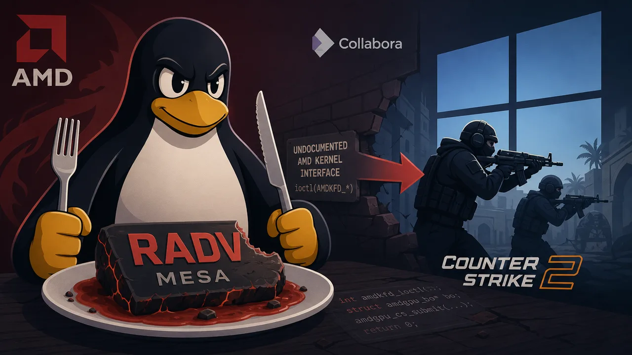 RADV Already Ate Linux. Now Valve Points It at Windows