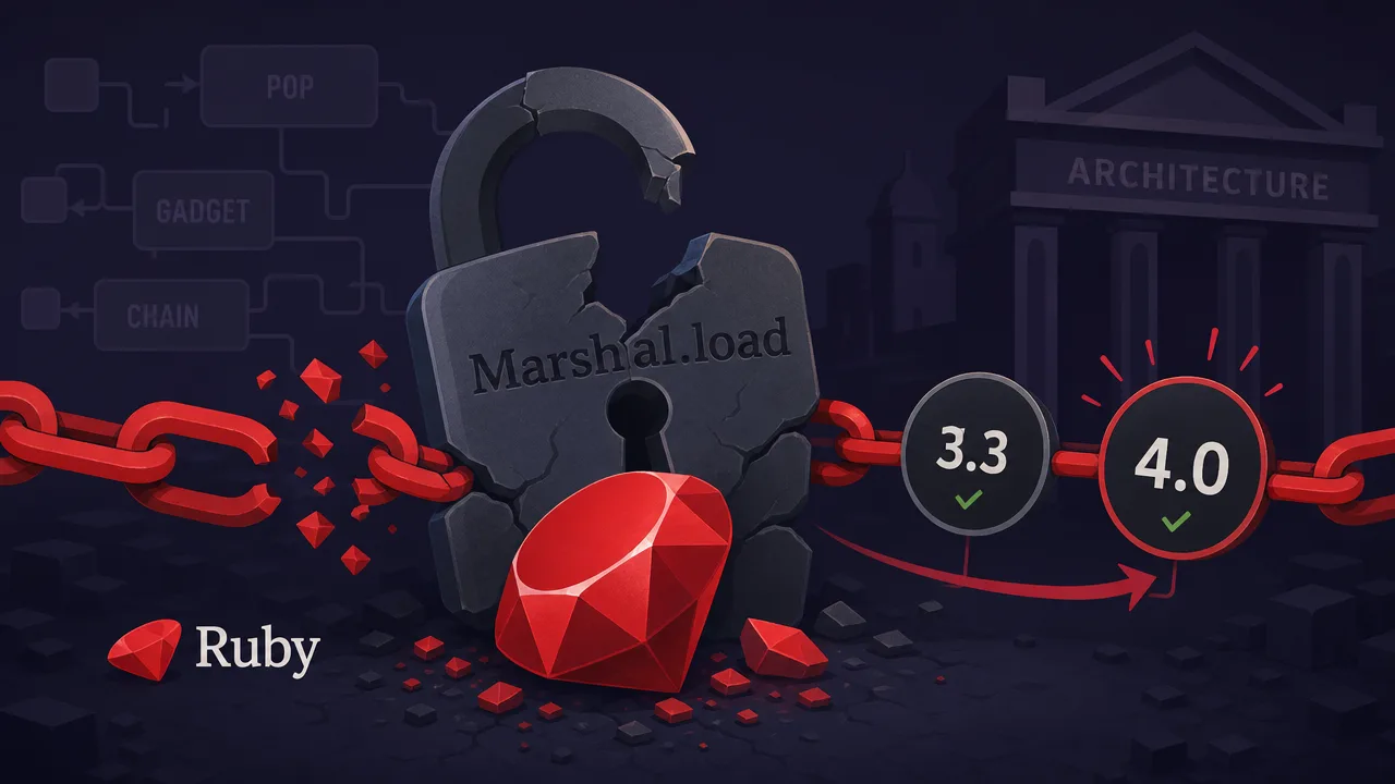 Ruby 4.0's New RCE Chain Proves Patching Gadgets Won't Save You