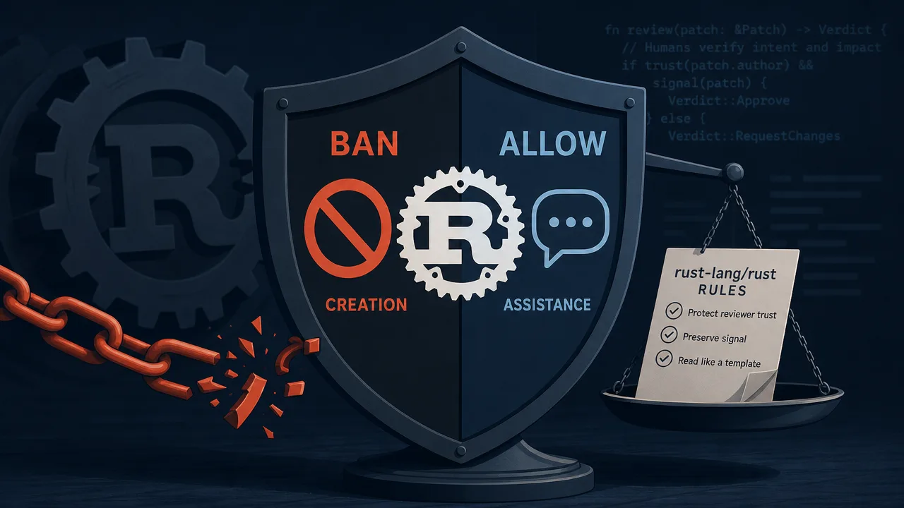 Rust's LLM Policy Bans Creation, Not Assistance