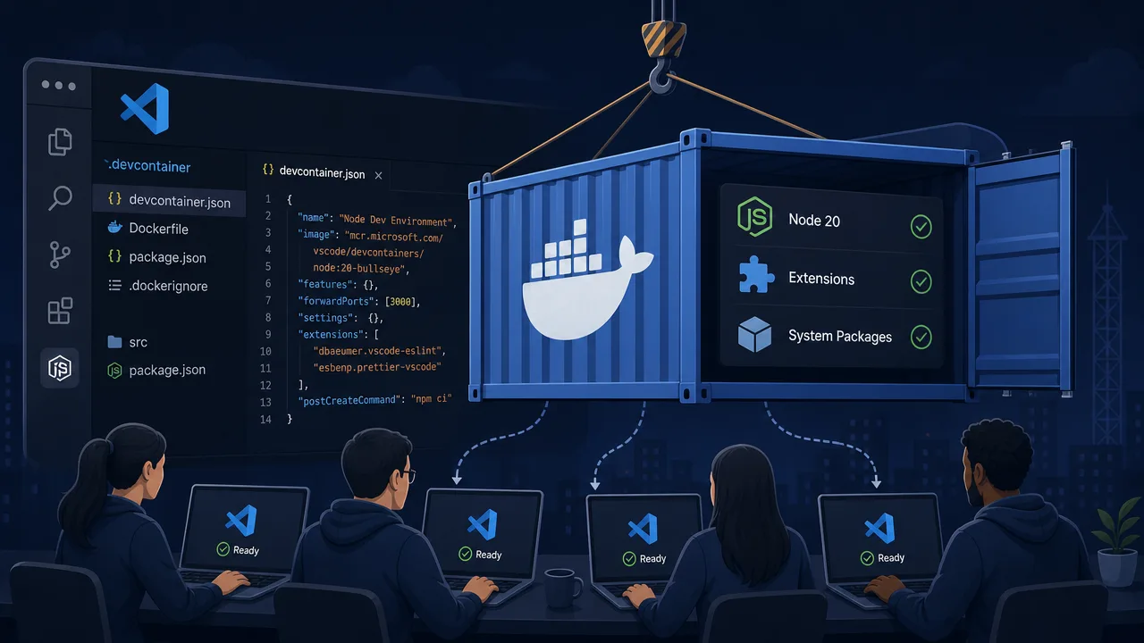 Ship a Reproducible Dev Environment with VS Code Dev Containers