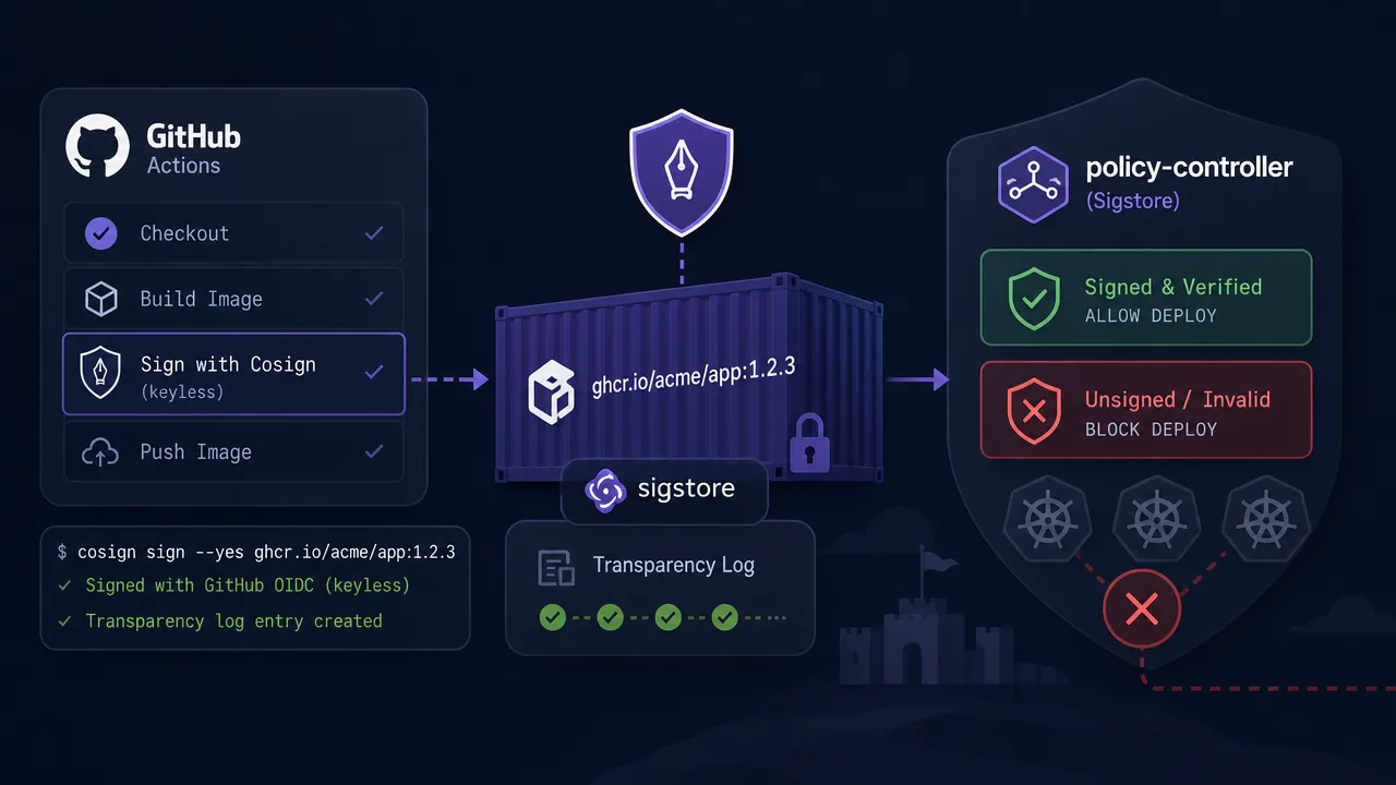 Sign and Verify Container Images with Cosign and Sigstore