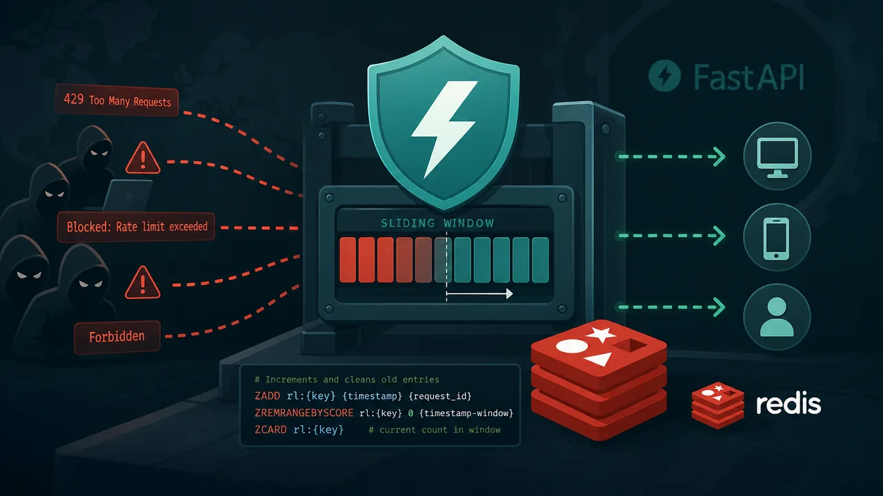 Sliding-Window Rate Limiting for FastAPI with Redis