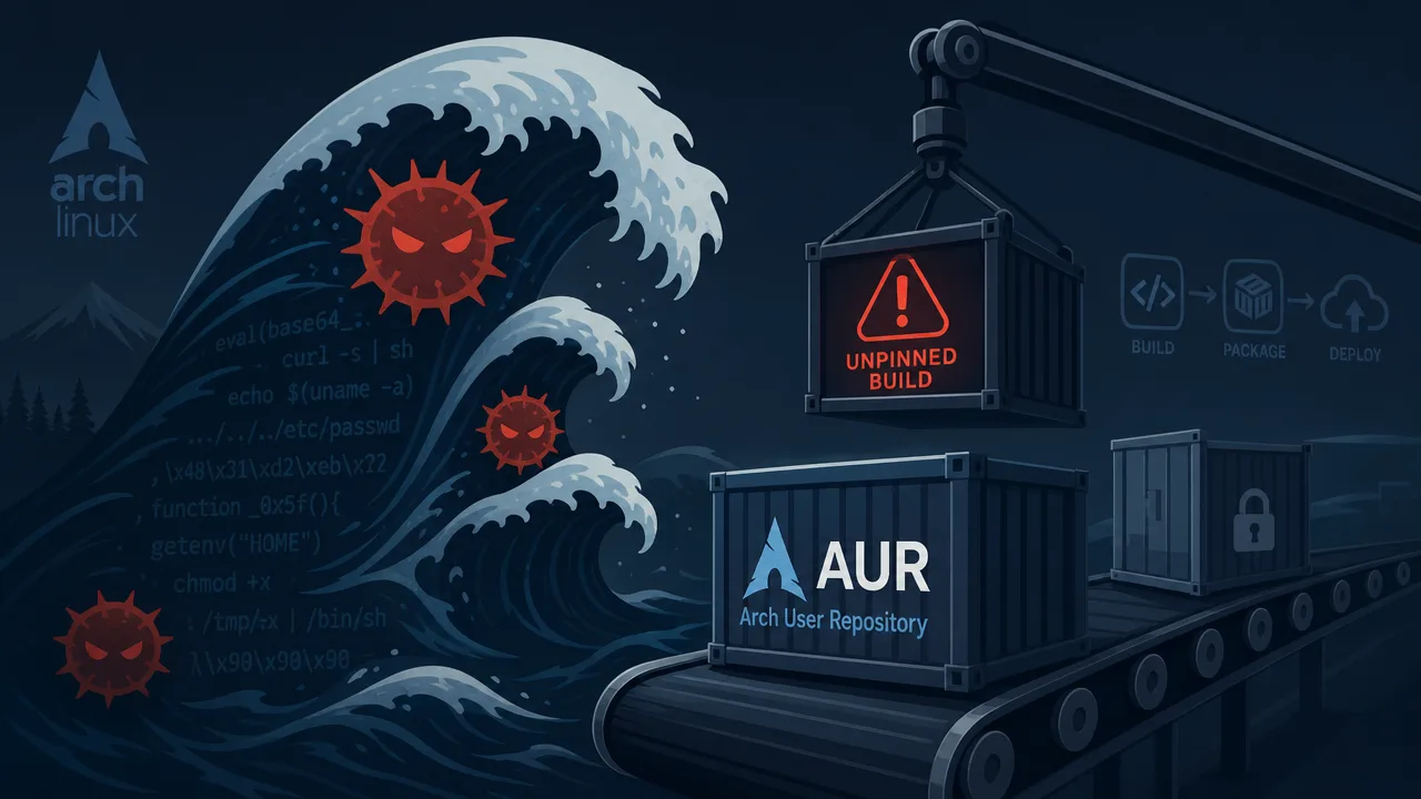 Sophisticated AUR Malware Waves Expose Container and Pipeline Risks