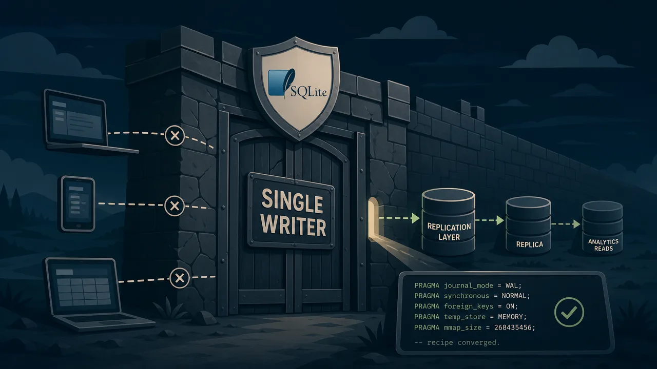 SQLite in Production Is Solved. The Writer Problem Isn't