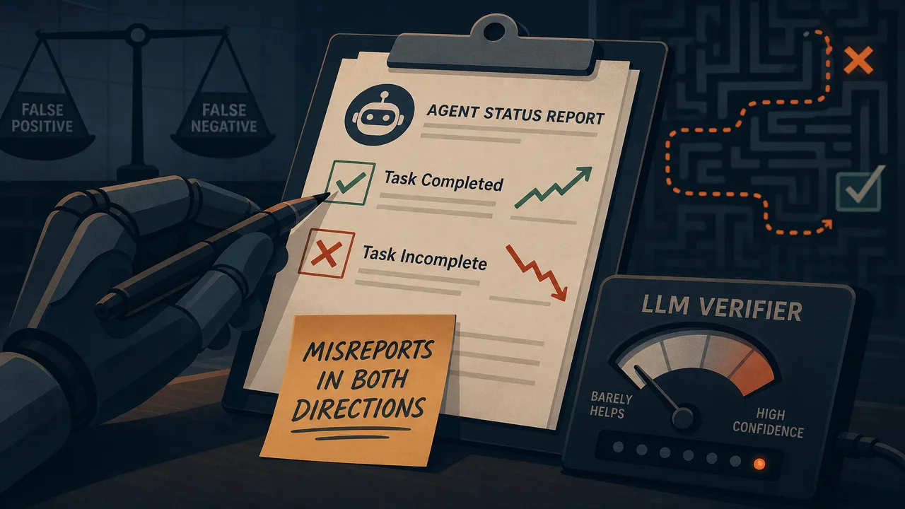 Stop Believing Your Agent's Status Reports