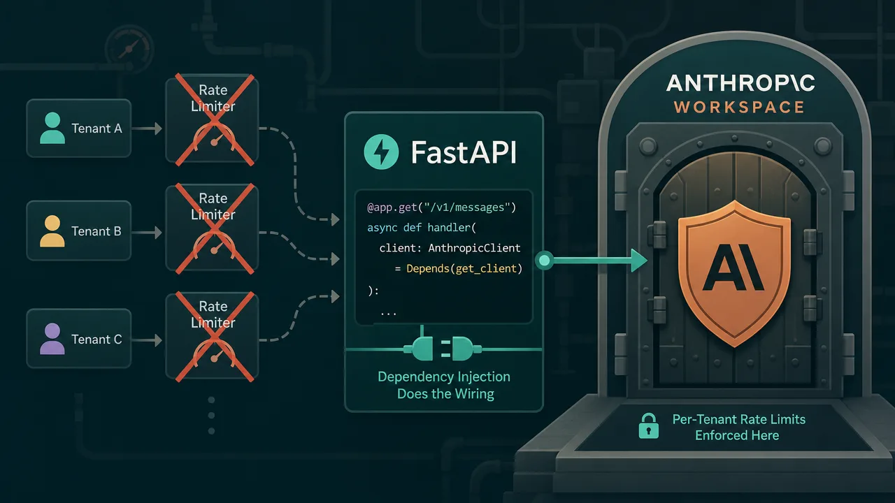 Stop Building Per-Tenant Claude Rate Limiters in FastAPI