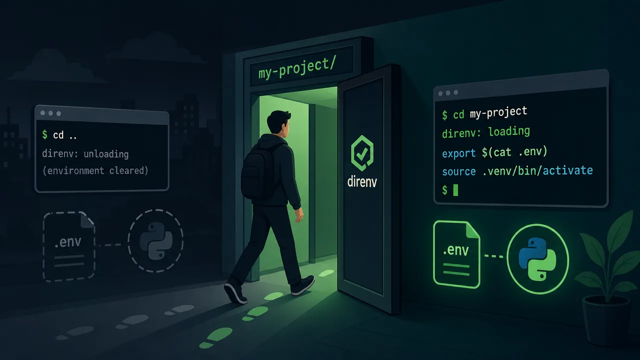 Stop Managing .env Files by Hand: Per-Project Env with direnv