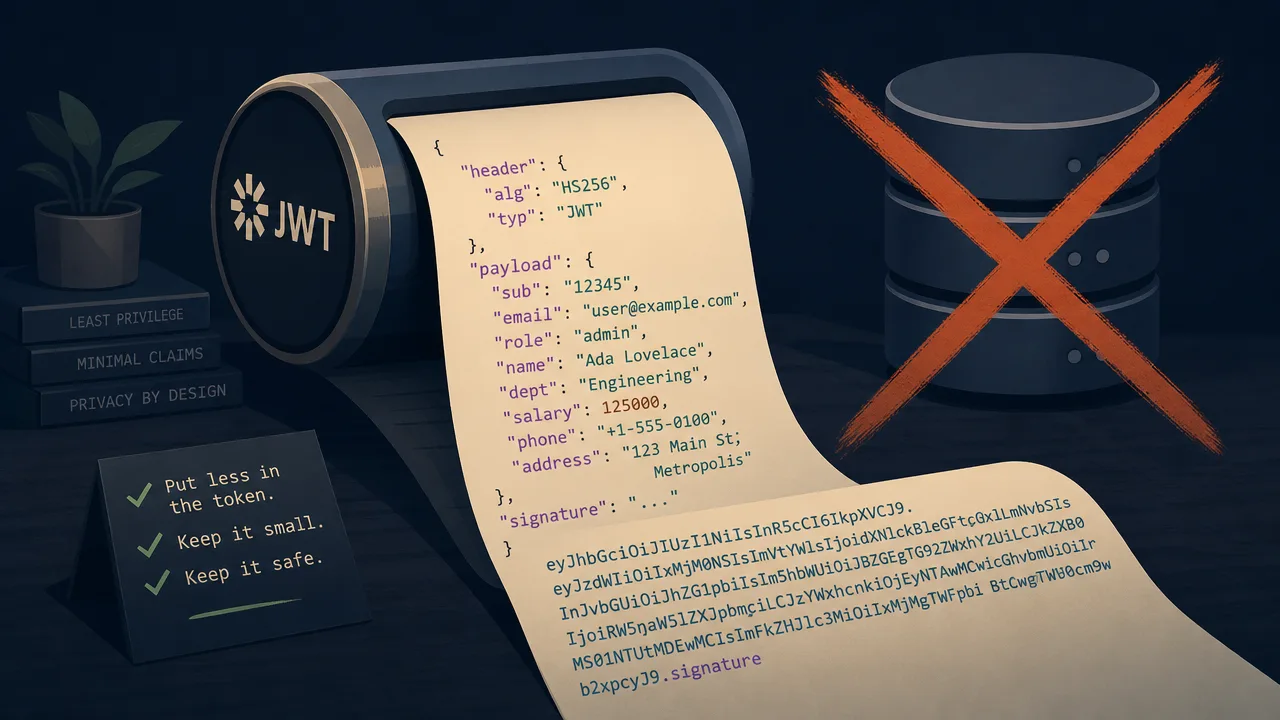 Stop Treating Your JWT Like a Database