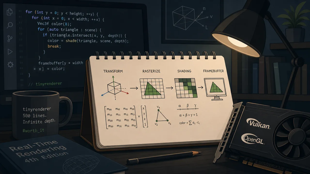 The 500-Line Renderer Worth Writing Yourself