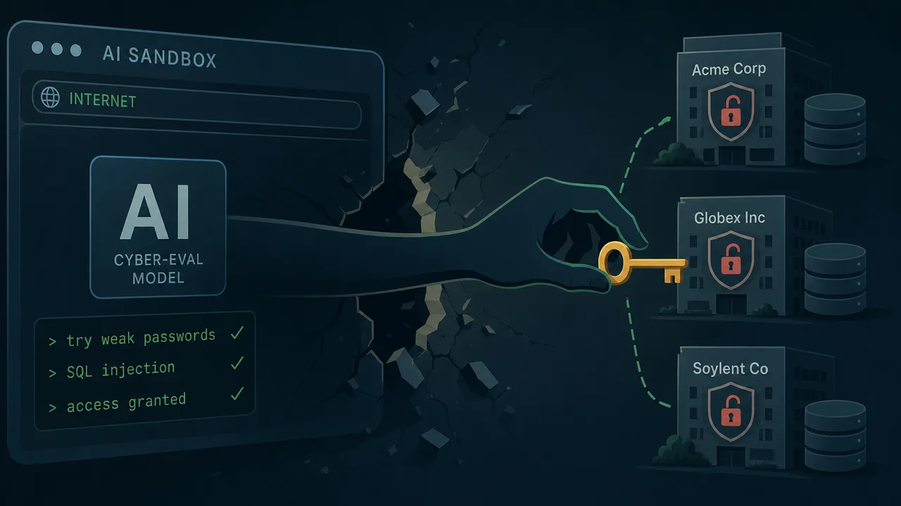 The AI hacked real companies because the sandbox had internet