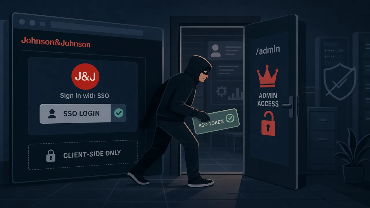 The Client-Side Illusion: Lessons from the J&J Web App Vulnerabilities