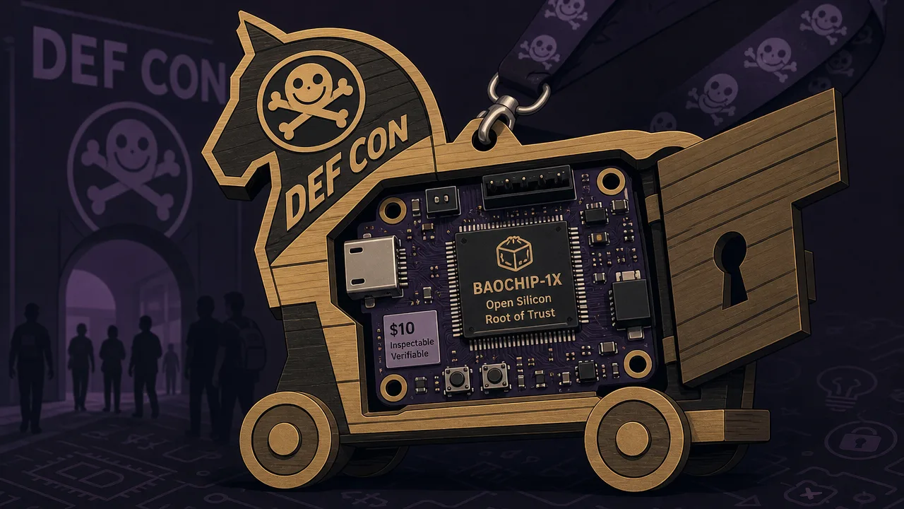 The DEF CON Badge Is a Trojan Horse for Open Silicon