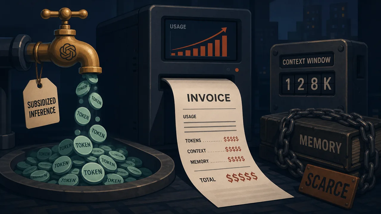 The End of the AI Subsidy Era
