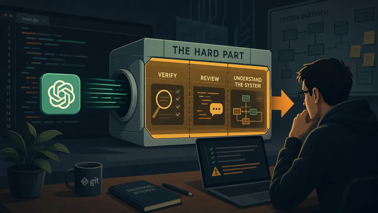 The Hard Part of Programming Just Moved